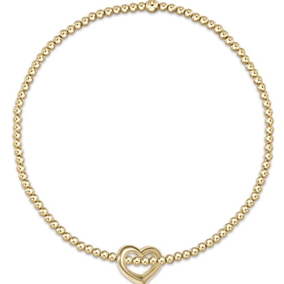 Enewton Gold Heart Pendant Necklace and bracelet set!! - Picture 2 of 7